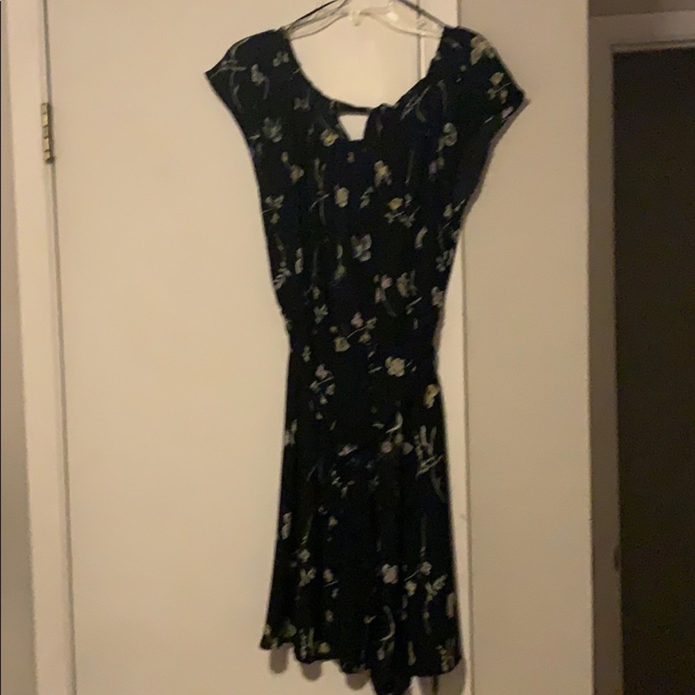 Lauren Conrad black butterfly dress
